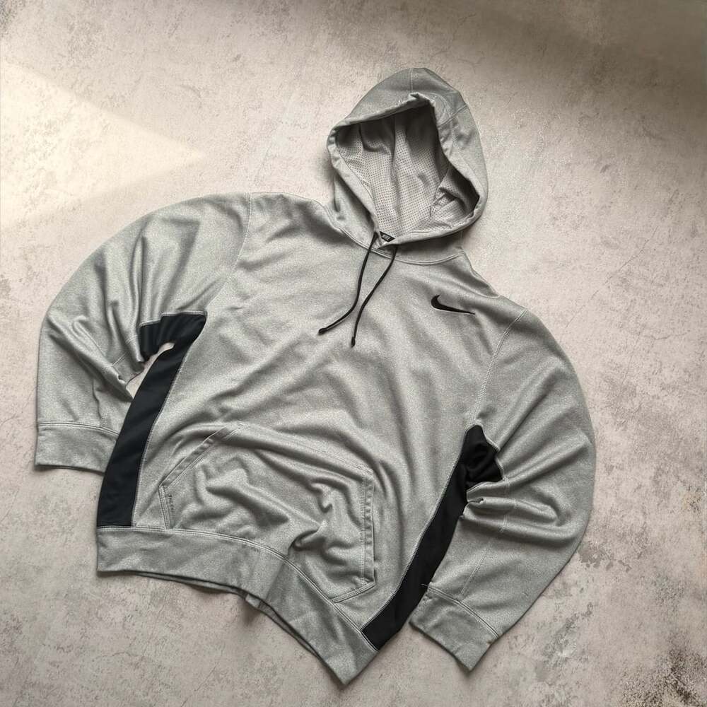 Nike Therma-Fit Hoodie Gray Black